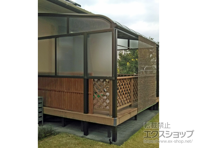 鹿児島県鹿屋市ののカーポート プレシオスポート 積雪〜20cm対応 施工例