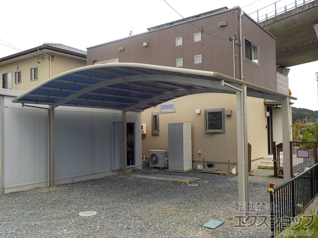 静岡県磐田市ののカーポート レイナツインポートグラン　積雪〜20cm対応 施工例