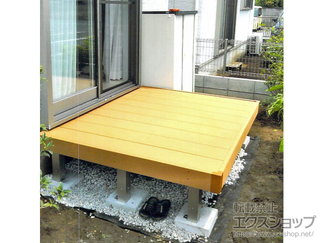 埼玉県さいたま市ののウッドデッキ マージウッドデッキ 施工例