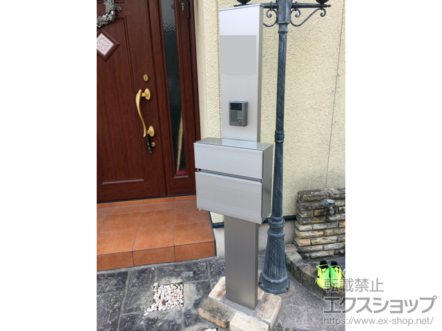 兵庫県神戸市のの機能門柱・ポスト ルシアス 機能門柱 B01型 施工例