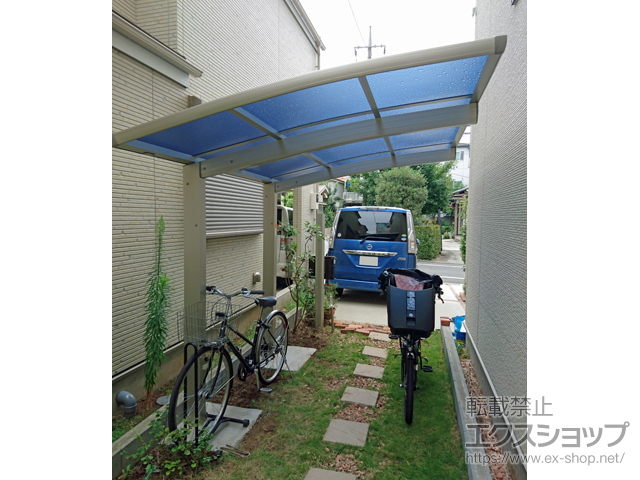 東京都板橋区ののサイクルポート・駐輪場 プレシオスポート ミニ 積雪〜20cm対応 施工例