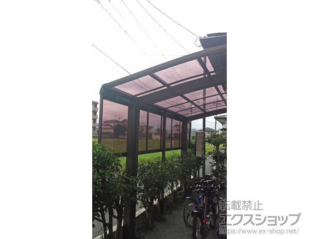 熊本県菊池郡菊陽町ののカーポート レイナポートグラン　積雪〜20cm対応 施工例