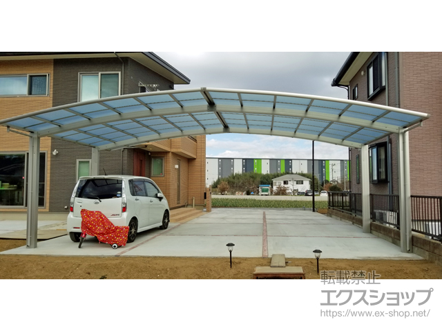 千葉県印西市ののカーポート レイナトリプルポートグラン　積雪〜20cm対応 施工例