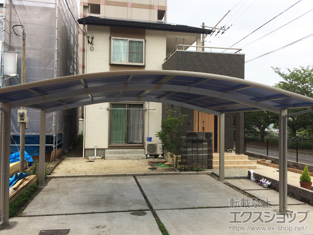 大分県大分市ののカーポート レイナツインポートグラン　積雪〜20cm対応 施工例