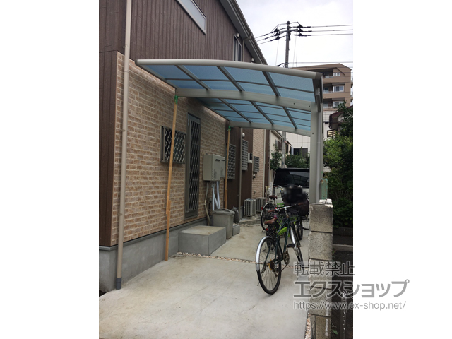 東京都三鷹市ののカーポート レイナポートグラン　積雪〜20cm対応 施工例