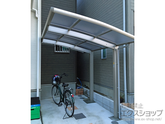 東京都江戸川区ののサイクルポート・駐輪場 レイナポートグランミニ 積雪〜20cm対応 施工例