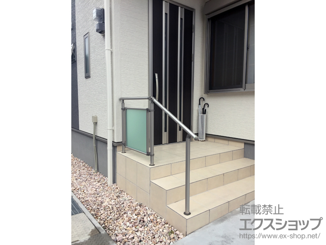 奈良県大和高田市のの手すり パルトナーUDフェンス5型(手すり) マットパネル 自立タイプ 施工例