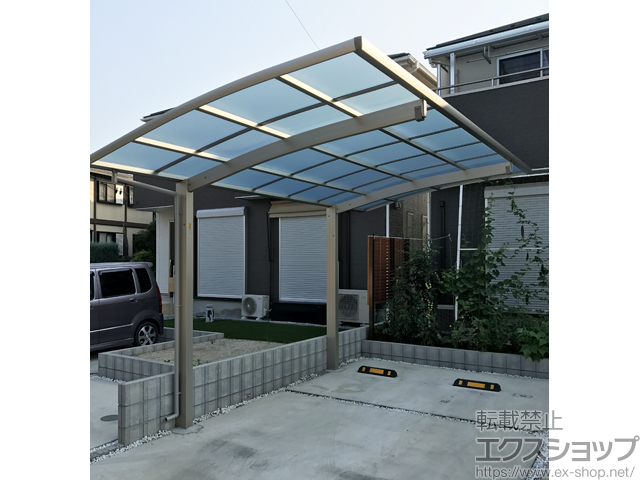 埼玉県さいたま市ののカーポート レイナポートグラン　積雪〜20cm対応 施工例