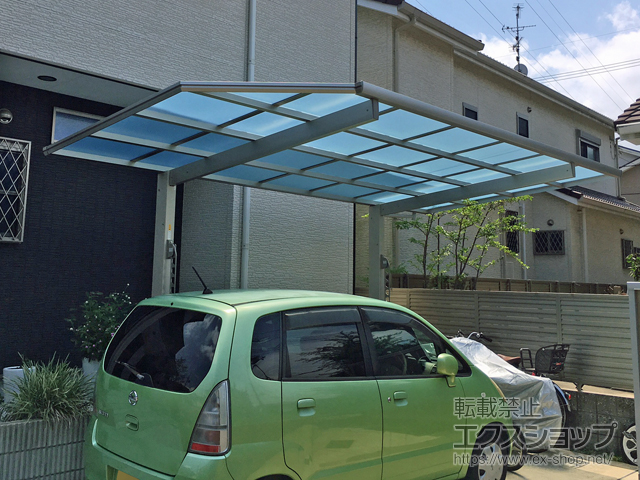 京都府宇治市ののカーポート エフルージュグラン　積雪〜20cm対応 施工例