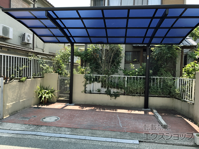 大阪府堺市ののカーポート レイナポートグラン　積雪〜20cm対応 施工例