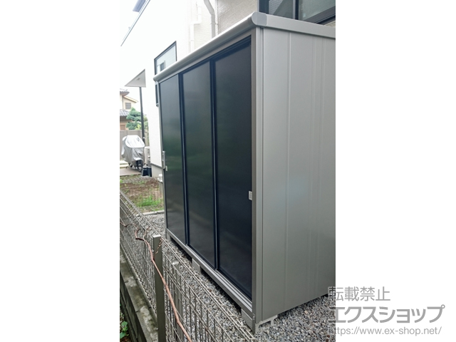 埼玉県さいたま市のの物置・屋外倉庫 エスモ 一般型 2100×900×1959 ESE-2109A-SM 施工例