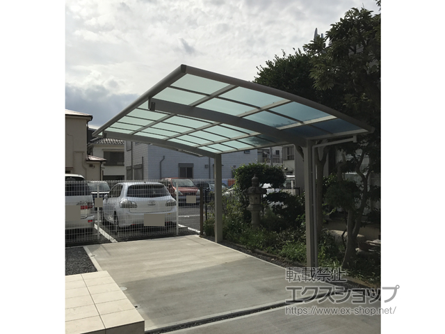 東京都葛飾区ののカーポート レイナポートグラン　積雪〜30cm対応*オプション併用時に限る 施工例