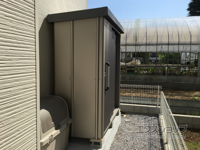 神奈川県川崎市のの物置・屋外倉庫 エスケーエイト SK8-50 一般型 1800×800×1940 SK8-50 施工例