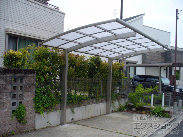 奈良県北葛城郡広陵町ののカーポート プレシオスポート 積雪〜20cm対応 施工例