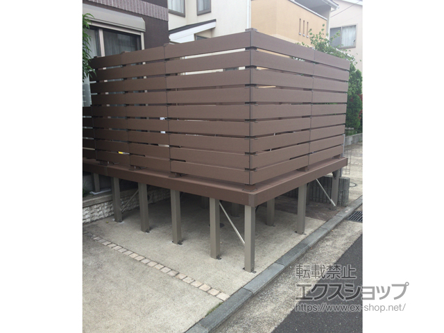 神奈川県横浜市ののウッドデッキ リウッドデッキ 200 施工例