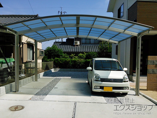 大分県大分市ののカーポート レイナツインポートグラン　積雪〜20cm対応 施工例