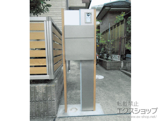 東京都町田市のの機能門柱・ポスト ファンクションユニット ウィルモダン 施工例