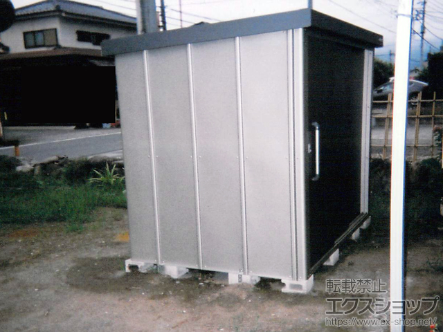 山梨県山梨市のの物置・屋外倉庫 エスケーエイト SK8-100 一般型 2200×1600×1940 SK8-100 施工例