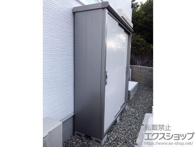 兵庫県川西市のの物置・屋外倉庫 エスモ 一般型(ESE-1605A-PW) 施工例