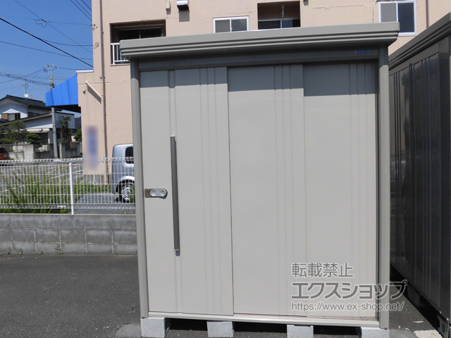 茨城県取手市のの物置・屋外倉庫 Mr.ストックマンダンディ 一般型 1832×1922×2110 ND-1819-W 施工例