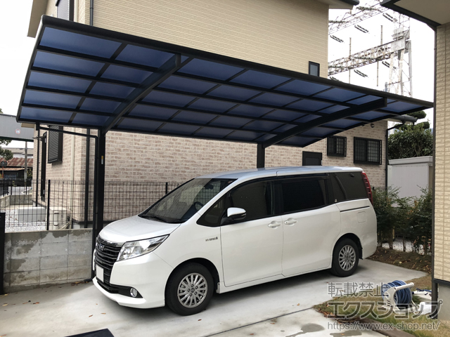 福岡県京都郡苅田町ののカーポート レイナポートグラン　積雪〜20cm対応 施工例