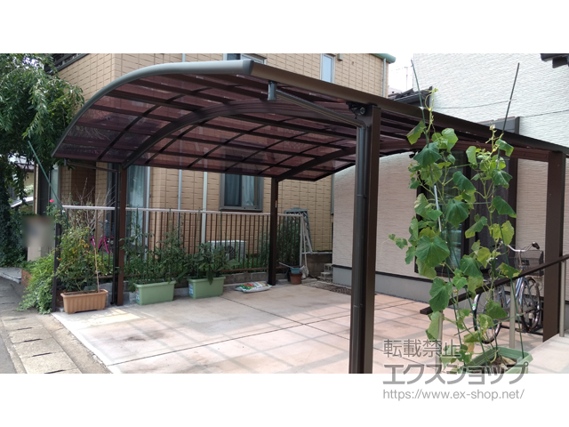 千葉県柏市ののカーポート レイナツインポートグラン　積雪〜20cm対応 施工例