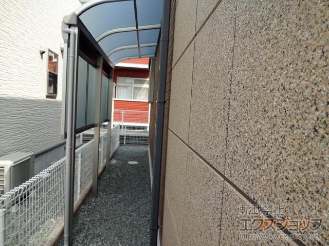 兵庫県加古郡播磨町ののテラス屋根 ヴェクターテラス R型 テラスタイプ 単体 積雪〜20cm対応 施工例