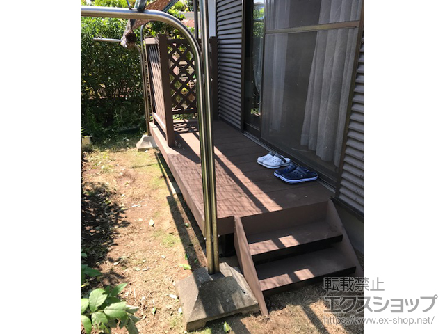 茨城県土浦市ののウッドデッキ マージウッドデッキ 施工例