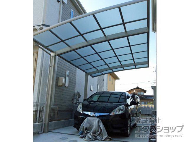 広島県安芸郡熊野町ののカーポート レイナポートグラン　積雪〜20cm対応 施工例