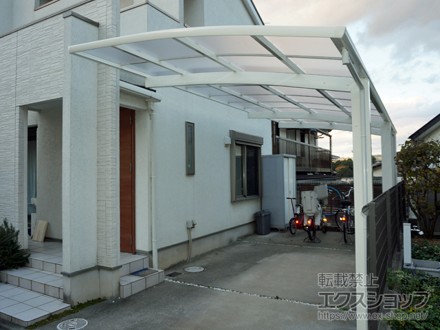 東京都町田市ののカーポート レイナポートグラン 延長　積雪〜20cm対応 施工例