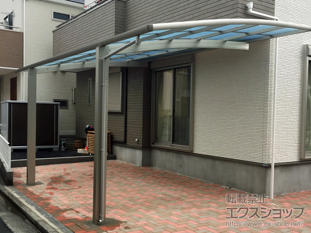 東京都世田谷区ののカーポート レイナポートグラン　積雪〜20cm対応 施工例