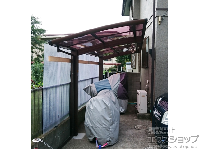 千葉県市川市ののサイクルポート・駐輪場 レイナポートグランミニ 積雪〜20cm対応 施工例