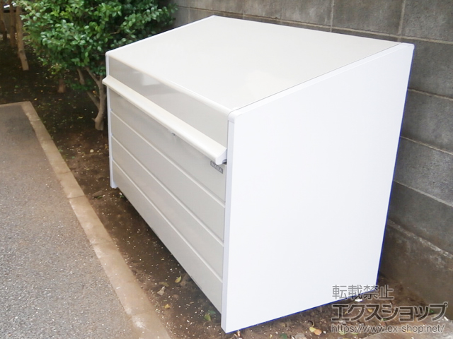 神奈川県相模原市のの物置・屋外倉庫 ダストボックスミニ メッシュ床タイプ 　一般型 DBN-147M 800L 施工例