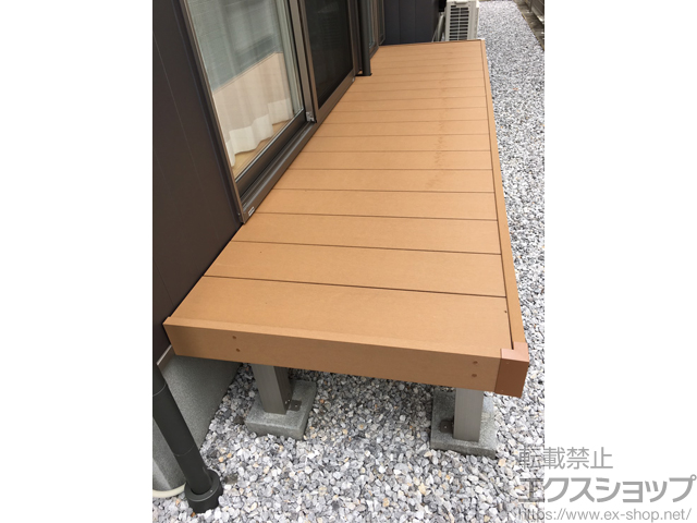高知県高知市ののウッドデッキ マージウッドデッキ 施工例