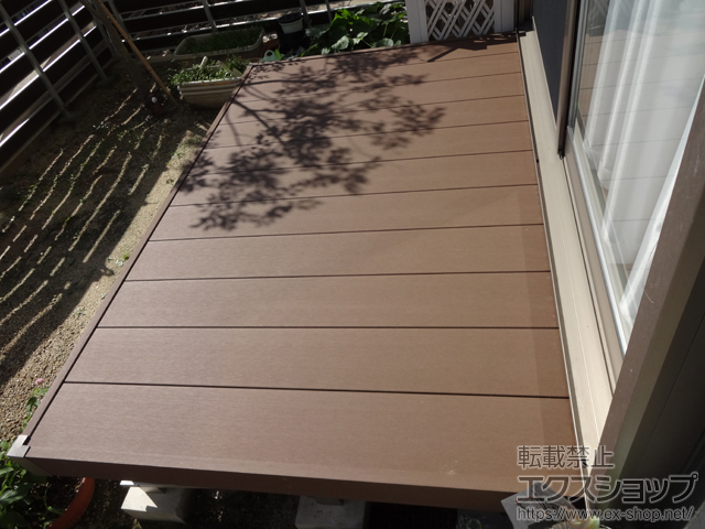 愛知県名古屋市ののウッドデッキ リウッドデッキ 200 施工例