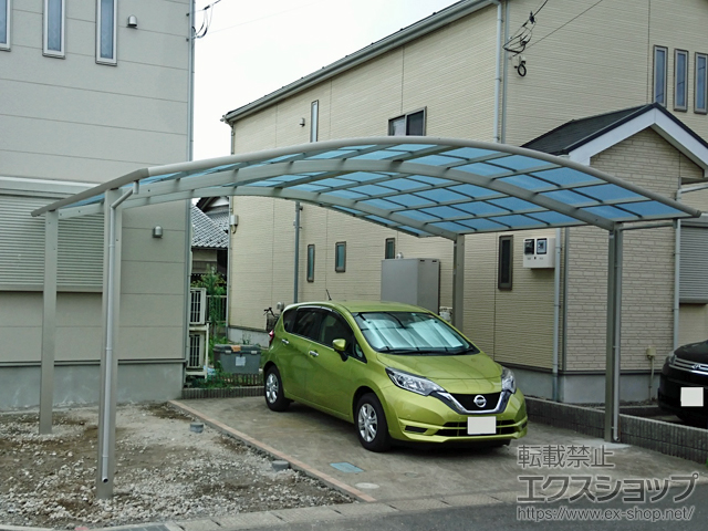 千葉県白井市ののカーポート レイナツインポートグラン　積雪〜20cm対応 施工例