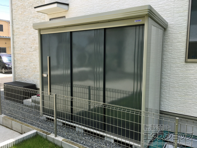 茨城県牛久市のの物置・屋外倉庫 Mr.ストックマンダンディ 一般型 2532×890×2110 ND-2508-J 施工例