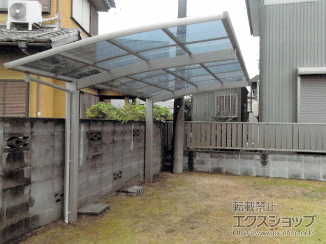 静岡県浜松市ののカーポート プレシオスポート 積雪〜20cm対応 施工例