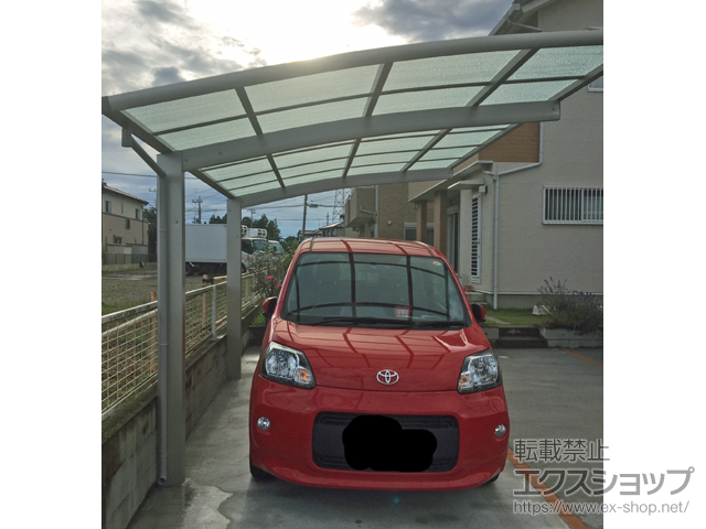 茨城県つくばみらい市ののカーポート レイナポートグラン　積雪〜20cm対応 施工例