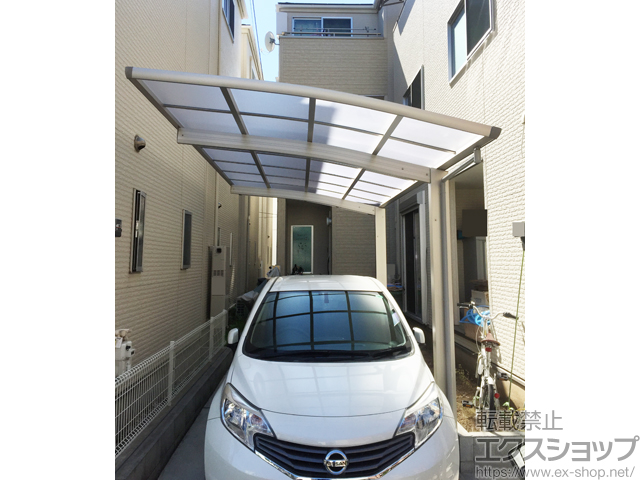 東京都板橋区ののカーポート レイナポートグラン 積雪〜20cm対応 施工例