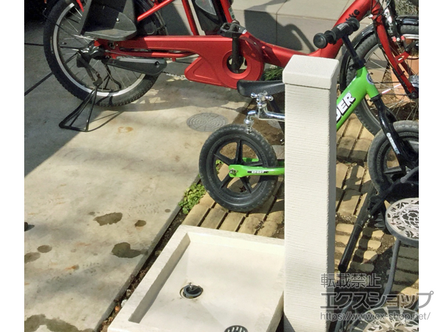 東京都大田区のの立水栓・ガーデンシンク ファミエンテ 施工例