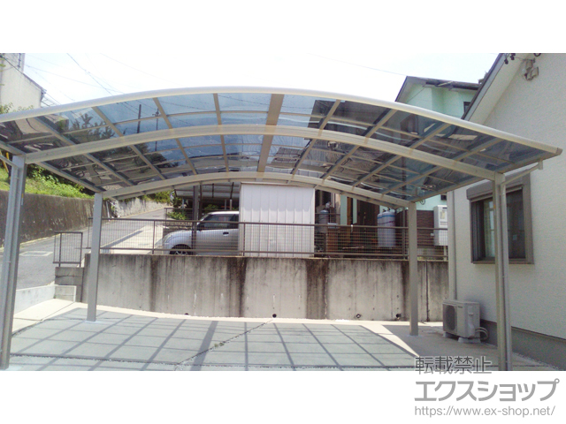 愛知県知多市ののカーポート レイナツインポートグラン　積雪〜20cm対応 施工例