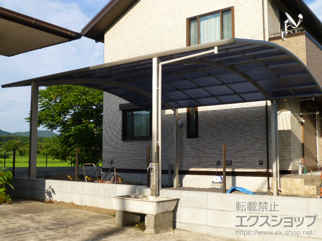 千葉県鴨川市ののカーポート レイナツインポートグラン　積雪〜20cm対応 施工例