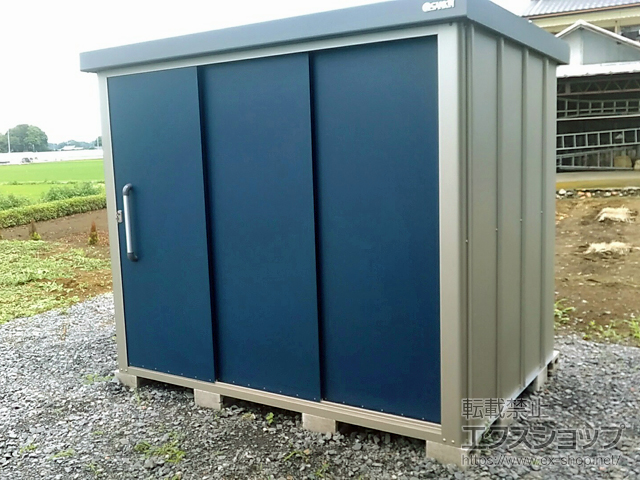 栃木県真岡市のの物置・屋外倉庫 エスケーエイト SK8-100 一般型 2200×1600×1940 SK8-100 施工例