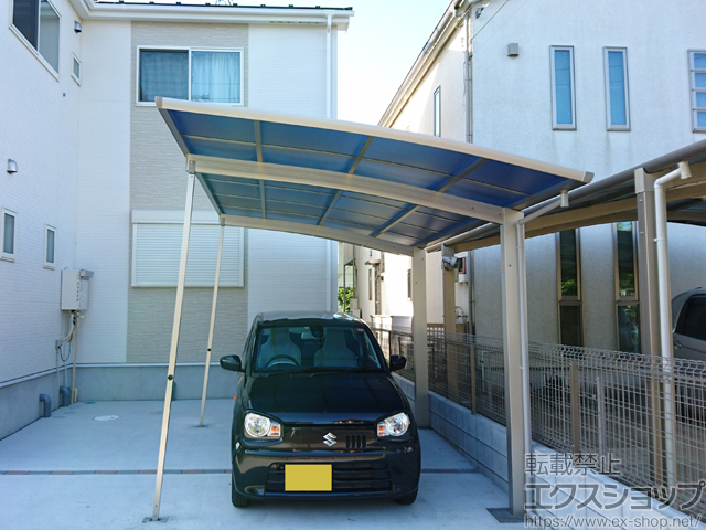 千葉県大網白里市ののカーポート プレシオスポート 積雪〜20cm対応 施工例