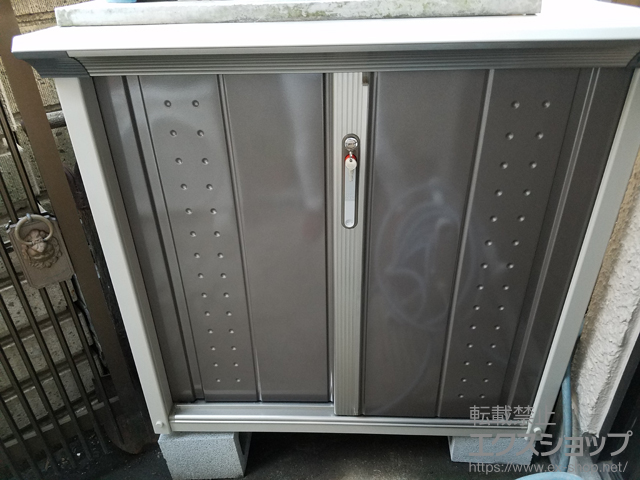 東京都葛飾区のの物置・屋外倉庫 グランプレステージジャンプ （GP-95E-T-CB） 施工例