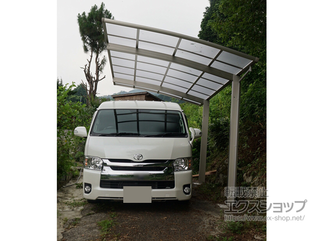 福岡県筑紫郡那珂川町ののカーポート レイナポートグラン　積雪〜20cm対応 施工例