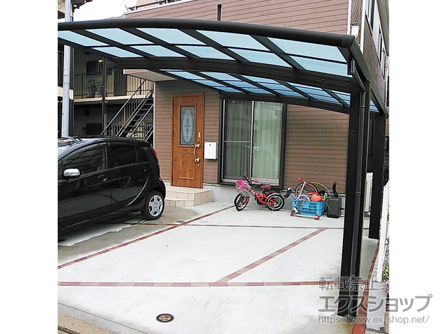 福岡県春日市ののカーポート レイナポートグラン　積雪〜20cm対応 施工例