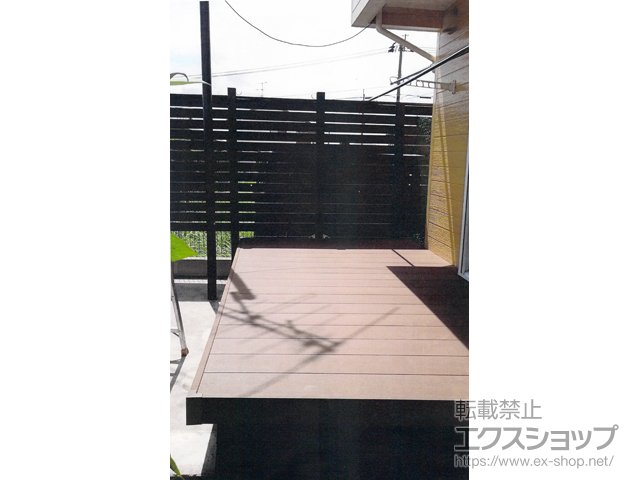 鹿児島県鹿児島市ののウッドデッキ リウッドデッキ 200 施工例