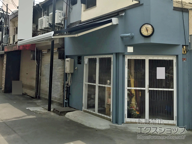 東京都杉並区のLIXIL リクシル（トステム）のオーニング・日よけ 彩風 あやかぜ S型 手動式 施工例